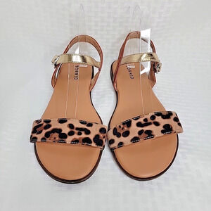 Torrid Leopard Print Espadrille Sandals Women’s Size 8W